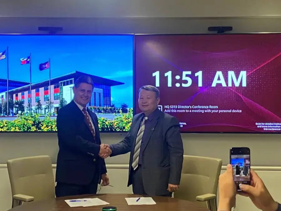 Меморандумға қол қою: Texas A&M Transportation Institute