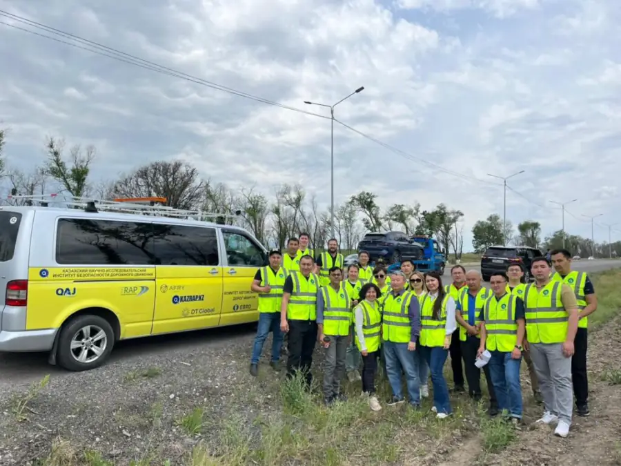 Отар - Ұзынағаш учаскесінде iRAP әдістемесі бойынша көшпелі сабақ