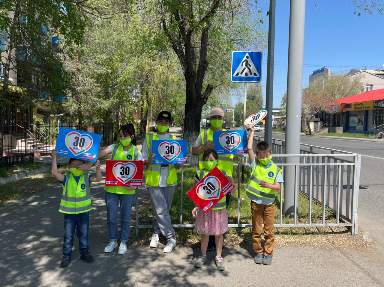 Flash mob for the UN Global Road Safety Week